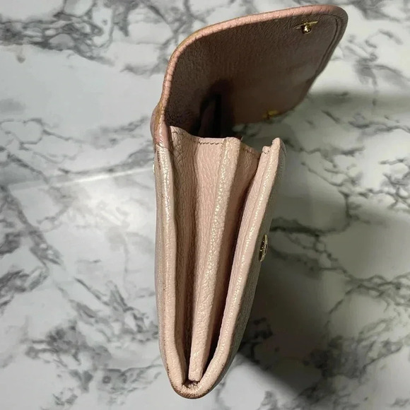 MIU MIU Two tone pink wallet - Picture 9 of 14